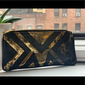CC SKYE Designer Leather Clutch